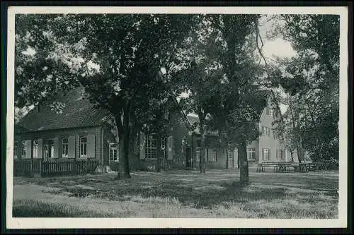 AK Schullandheim e.V. Bremen Ristedt Syke mit Landpoststempel 1940 gelaufen