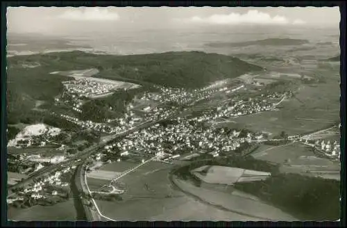 Foto AK Treuchtlingen im Altmühltal Mittelfranken Fliegeraufnahme 1963 gelaufen