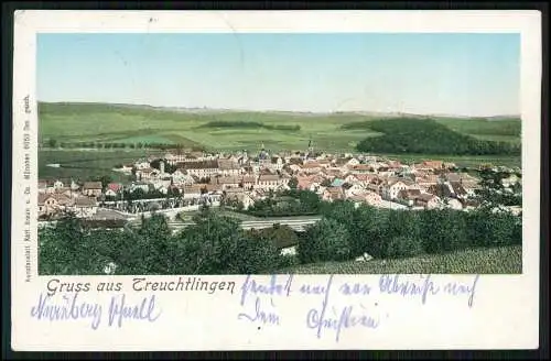 AK Treuchtlingen im Altmühltal Mittelfranken Panorama 1904 gelaufen