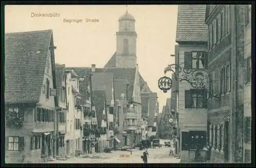 AK Ansichtskarte Postkarte Dinkelsbühl in Mittelfranken, Segringer Straße 1905