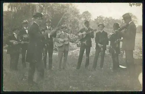 9x Foto AK fröhliche Männer und Damen um 1930 aus Dortmund Reise in der Region.