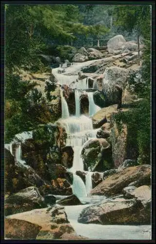 AK Wernigerode am Harz, Steinerne Renne 1910 gelaufen