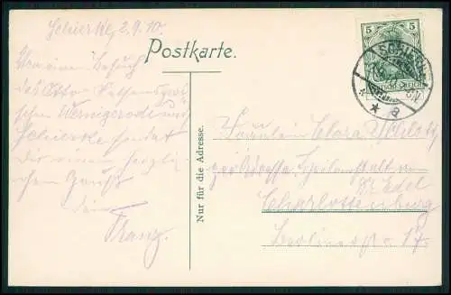 AK Ansichtskarte Postkarte Wernigerode am Harz, Ottofelsen 1910 gelaufen