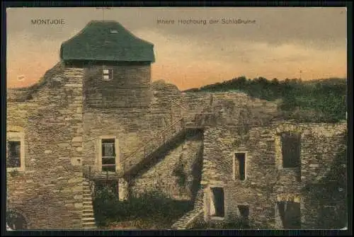 2x AK Recklinghausen im Ruhrgebiet, Rathaus und Engelsburg 1913 gelaufen