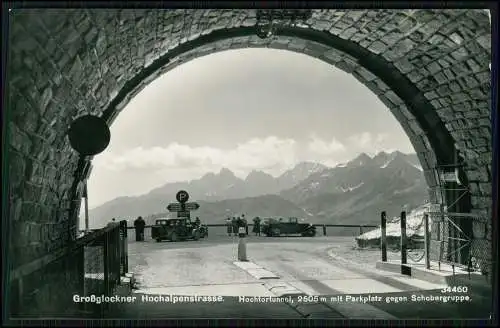 5x Foto AK Großglockner Hochalpenstraße Autos Franz Josefs Haus Hochtor Tunnel