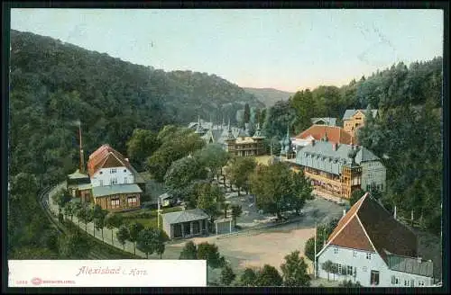 AK Ansichtskarte Postkarte Alexisbad Harzgerode im Harz 1910 Magdeburg gelaufen