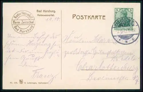 3x AK Ansichtskarte Postkarte Bad Harzburg am Harz Molkenhaus und mehr 1910 gel.