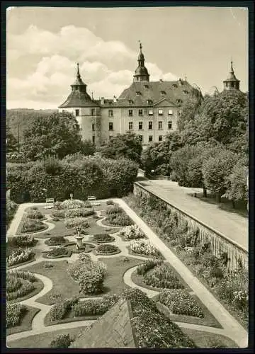 Foto AK Hohenlohe-Langenburg Blick auf  Schloss Langenburg mit Parkanlage