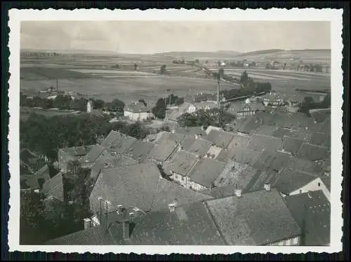 Foto Bockenem bei Hildesheim Seesen Niedersachsen Panorama Häuser Straßen 1936