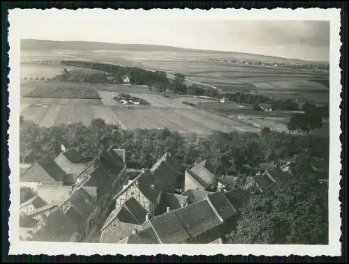 Foto Bockenem bei Hildesheim Seesen Niedersachsen Panorama Häuser Straßen 1936