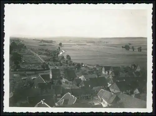 Foto Bockenem bei Hildesheim Seesen Niedersachsen Panorama Häuser Straßen 1936