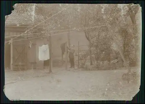 7x Foto Wassermühle Fachwerkhaus Thüringer Wald ? um 1900