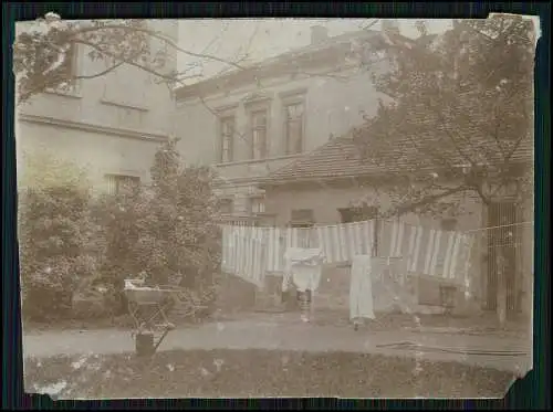 7x Foto Wassermühle Fachwerkhaus Thüringer Wald ? um 1900