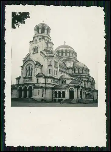 Foto Wehrmacht Sofia Bulgarien Alexandr Nevsky Kathedrale 1943