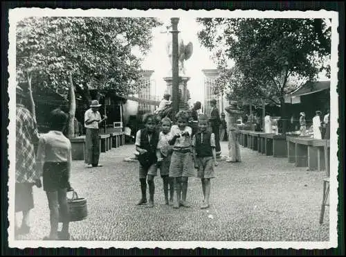 7x Foto deutsche Kriegsmarine Dorf uvm. in Spanien um 1936-38