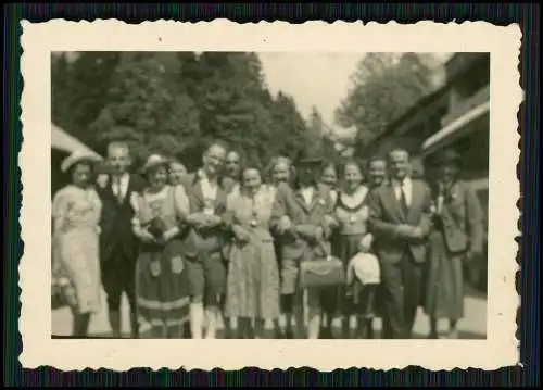 16x Foto Süddeutschland Bayern Gasthof Biergarten Tracht uvm. 1936-43