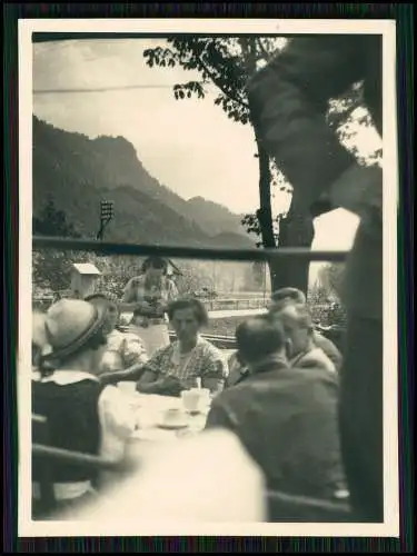 16x Foto Süddeutschland Bayern Gasthof Biergarten Tracht uvm. 1936-43