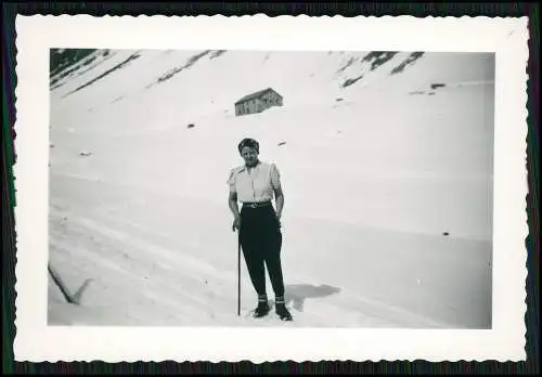 20x Foto Galtür Landeck Tirol Alpen Dorf mit Kirche Panorama Winter Ski 1939