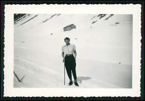 20x Foto Galtür Landeck Tirol Alpen Dorf mit Kirche Panorama Winter Ski 1939