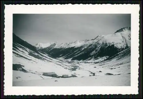 20x Foto Galtür Landeck Tirol Alpen Dorf mit Kirche Panorama Winter Ski 1939