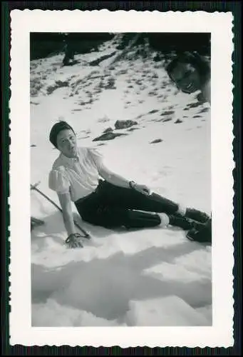 20x Foto Galtür Landeck Tirol Alpen Dorf mit Kirche Panorama Winter Ski 1939