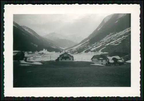 20x Foto Galtür Landeck Tirol Alpen Dorf mit Kirche Panorama Winter Ski 1939