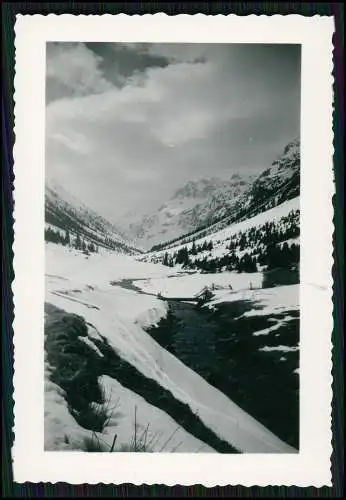 20x Foto Galtür Landeck Tirol Alpen Dorf mit Kirche Panorama Winter Ski 1939