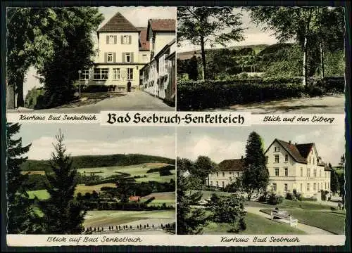 Foto AK Bad Seebruch Senkelteich Valdorf Vlotho, Kurhaus, Eiberg Bad Salzuflen