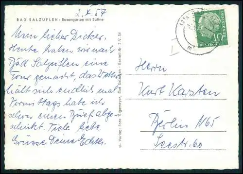 Foto AK Bad Seebruch Senkelteich Valdorf Vlotho, Kurhaus, Eiberg Bad Salzuflen
