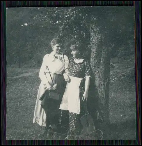 21x Foto bei Braubach am Rhein, Wandern nähe der Marksburg um 1930