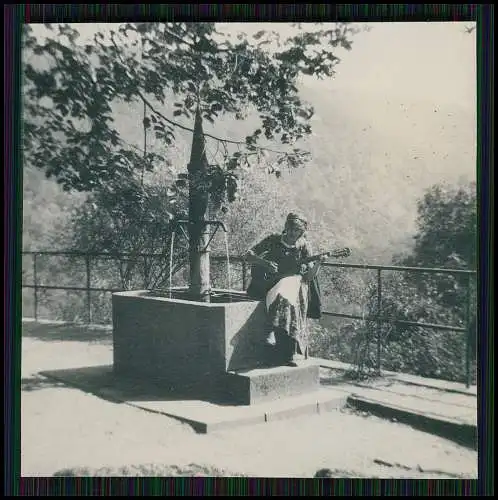 21x Foto bei Braubach am Rhein, Wandern nähe der Marksburg um 1930