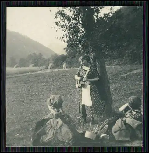 21x Foto bei Braubach am Rhein, Wandern nähe der Marksburg um 1930