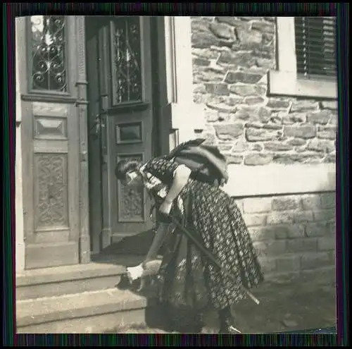 21x Foto bei Braubach am Rhein, Wandern nähe der Marksburg um 1930