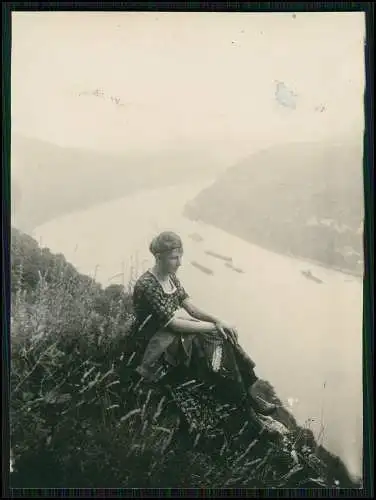 20x alte Fotos bei Bornhofen am Rhein, Burg Sterrenberg, Liebenstein uvm um 1930