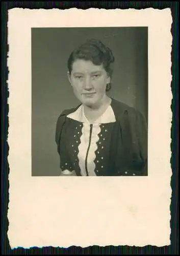 11x Foto Damen Portrait verschiedene Größen auch Passbildformat 1935-45