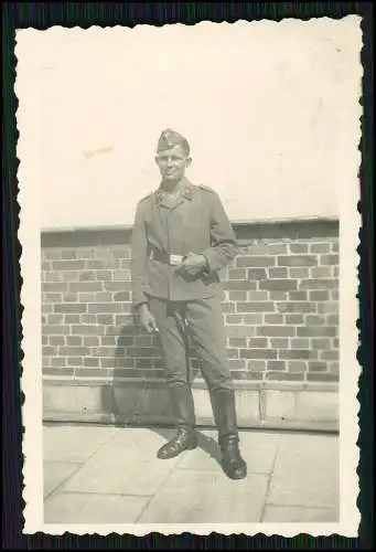 4x Foto Wehrmacht-Soldat in Uniform, Luftwaffe Portrait 1940-41