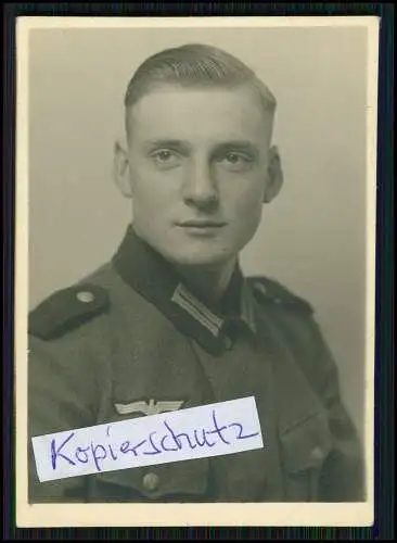 Foto Wehrmacht-Soldat in Uniform, Portrait 1941