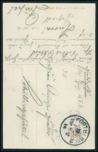 AK 1.WK Soldat So Pfeift der Wind Pustet seine Feinde weg 1914 Feldpost gelaufen