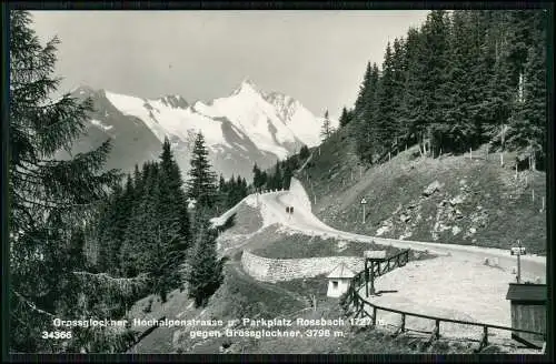 4x Foto AK Großglockner Tirol Hochalpenstraße Kärnten Rossbach Österreich