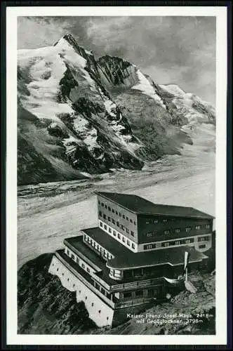 4x Foto AK Großglockner Tirol Hochalpenstraße Kärnten Rossbach Österreich