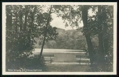 2x AK Eutin in Ostholstein, Ansichten vom Forsthaus zum Ukleisee, Uglei See 1933