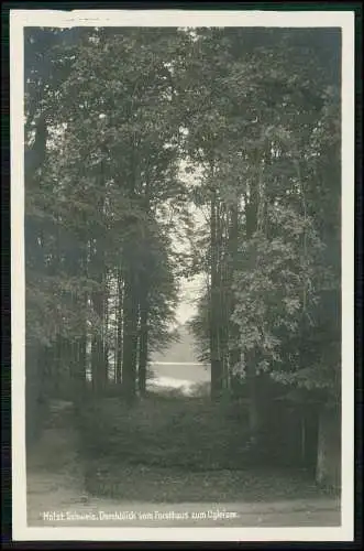 2x AK Eutin in Ostholstein, Ansichten vom Forsthaus zum Ukleisee, Uglei See 1933