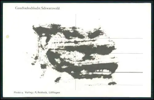 3x Foto AK Löffingen im Schwarzwald Wutachschlucht und Gauchachschlucht uvm.