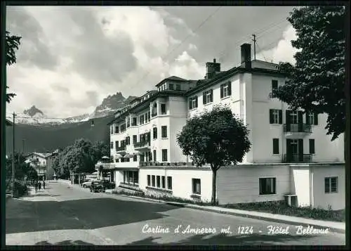 5x Foto AK Cortina d'Ampezzo Veneto, Dolomiten Hotelgebäude und andere Ansichten