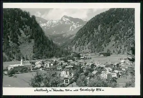 3x Foto AK Mallnitz in Kärnten, Alpengasthof Gutenbrunn und Berglift Häuseralm