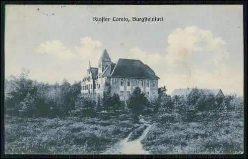 AK Burgsteinfurt Steinfurt im Münsterland, Kloster Loreto 1921 gelaufen