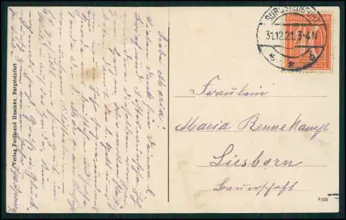 AK Burgsteinfurt Steinfurt im Münsterland, Kloster Loreto 1921 gelaufen