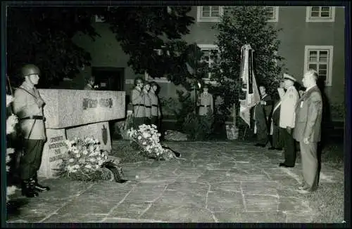 3x Foto Bundeswehr Zapfenstreich uvm. Sonthofen Oberallgäu Oberst Beck Kaserne