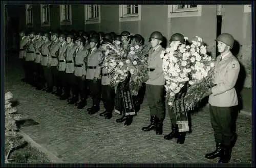 3x Foto Bundeswehr Zapfenstreich uvm. Sonthofen Oberallgäu Oberst Beck Kaserne