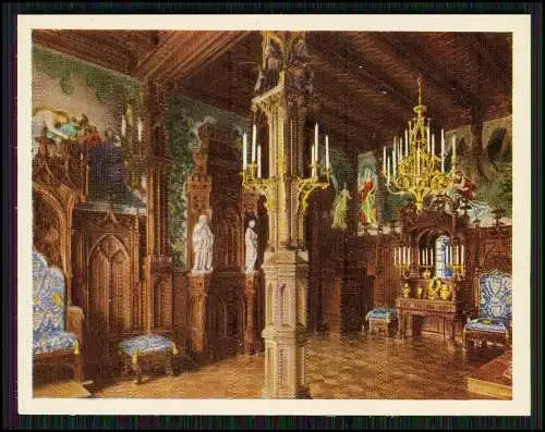 12x König Ludwig II von Bayern Portrait und Ansichten vom Schloss Neuschwanstein